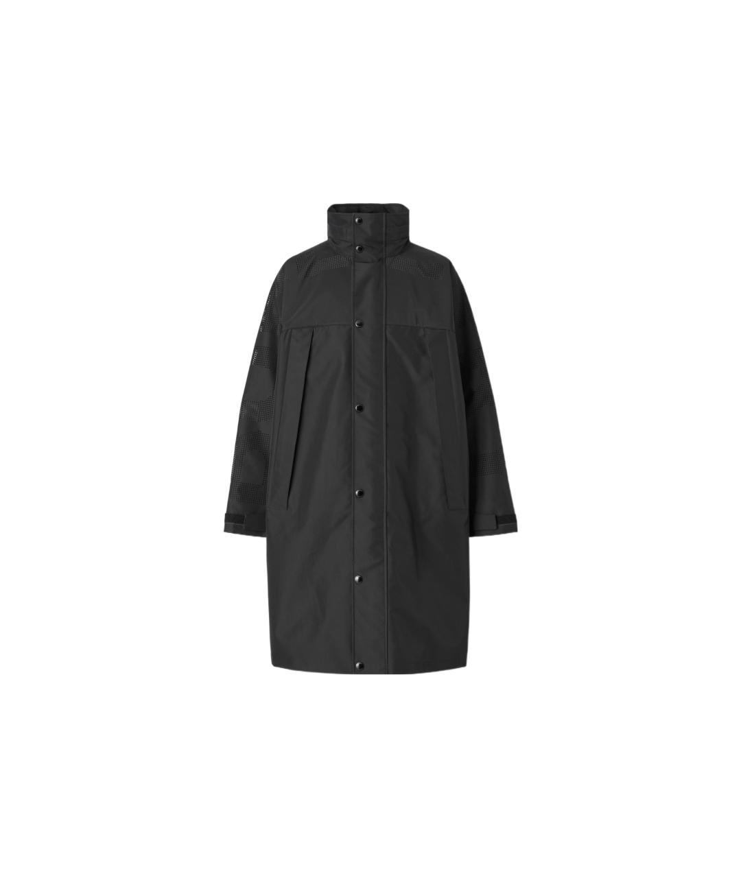BURBERRY Черное пальто, фото 1