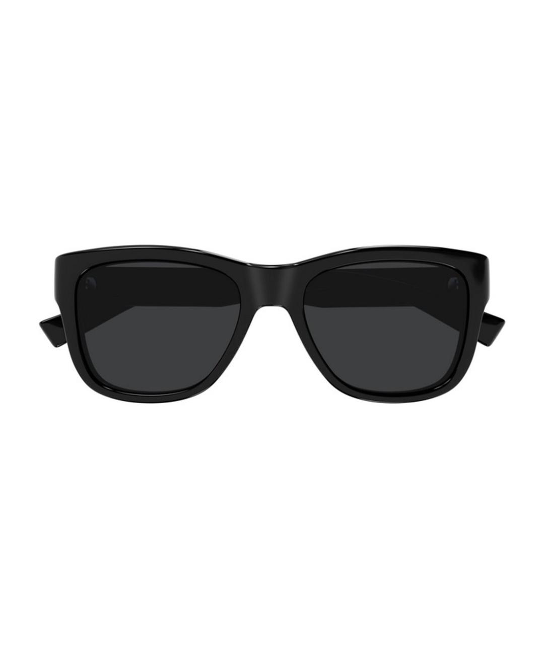 SAINT LAURENT Черные пластиковые солнцезащитные очки, фото 2