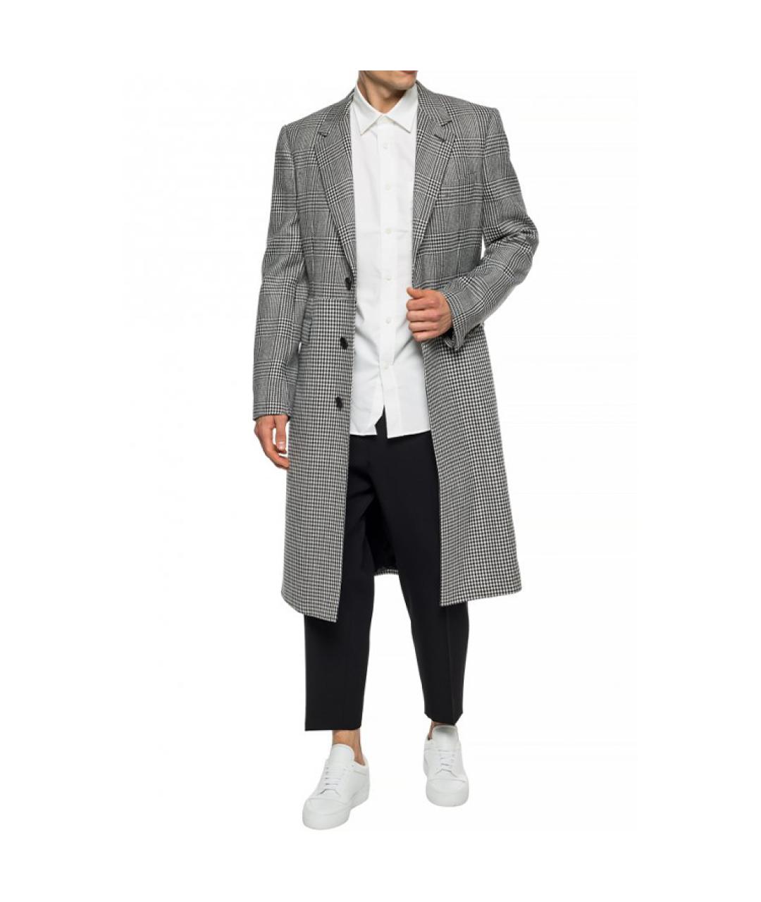 BURBERRY Белая хлопковая классическая рубашка, фото 4