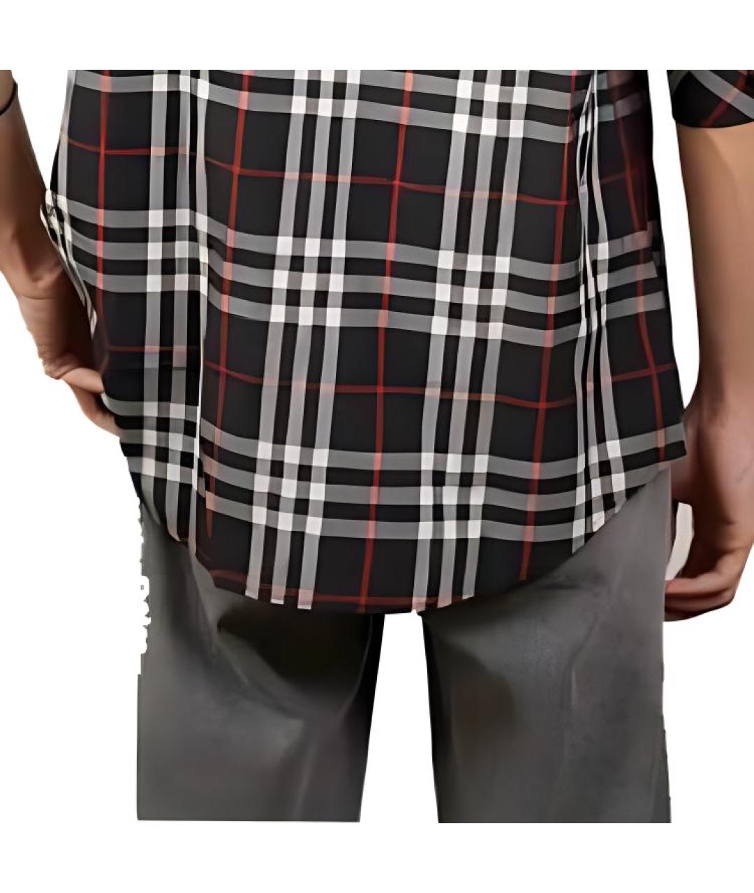 BURBERRY Мульти хлопковая кэжуал рубашка, фото 7