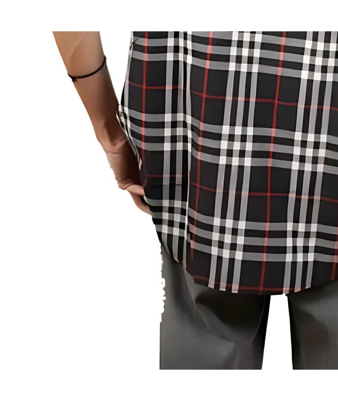 BURBERRY Мульти хлопковая кэжуал рубашка, фото 5