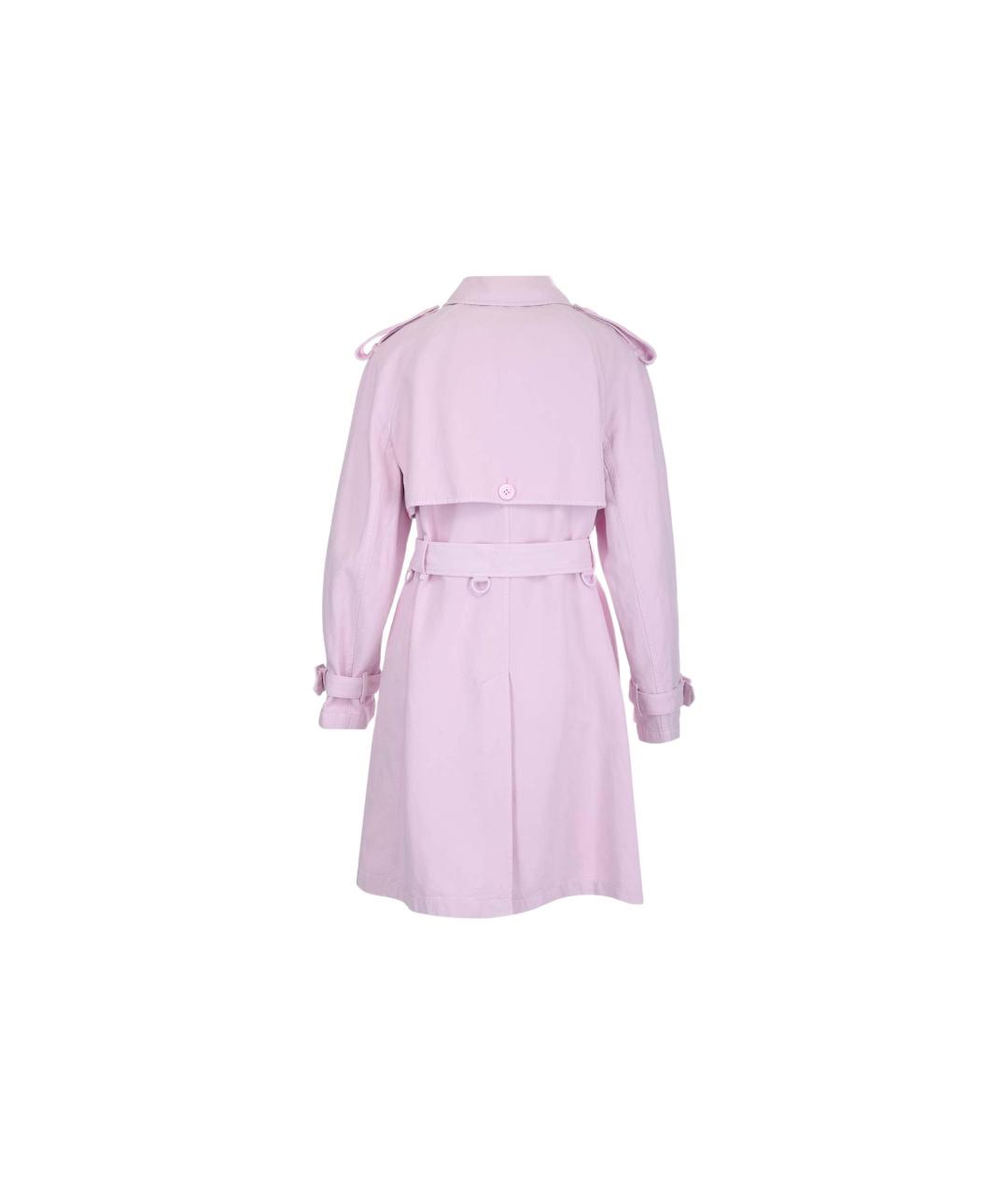 BURBERRY Розовый тренч/плащ, фото 2