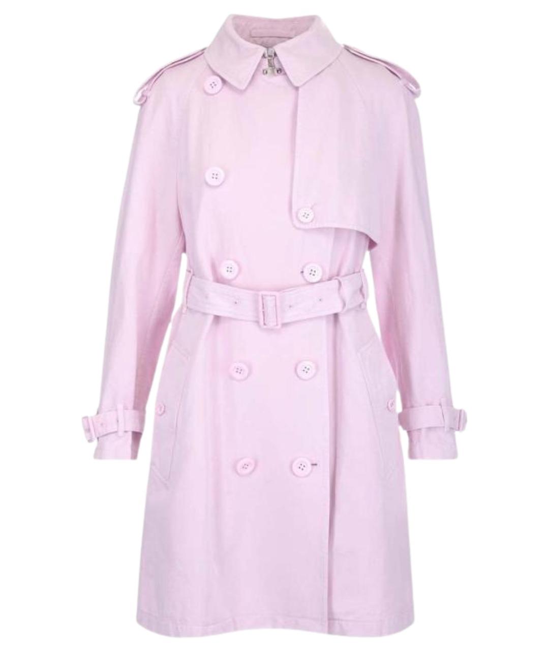 BURBERRY Розовый тренч/плащ, фото 1