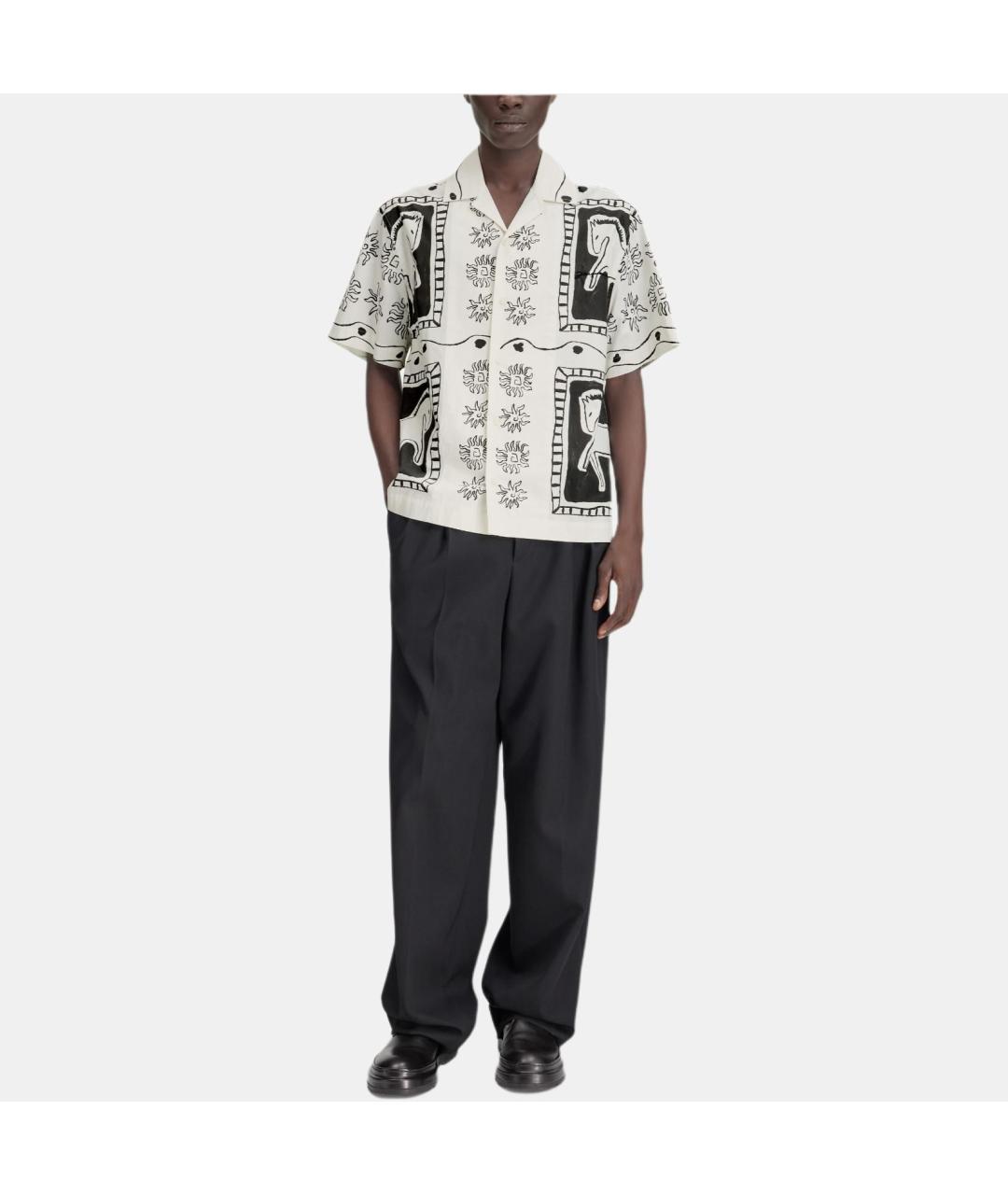 JACQUEMUS Мульти хлопковая кэжуал рубашка, фото 3