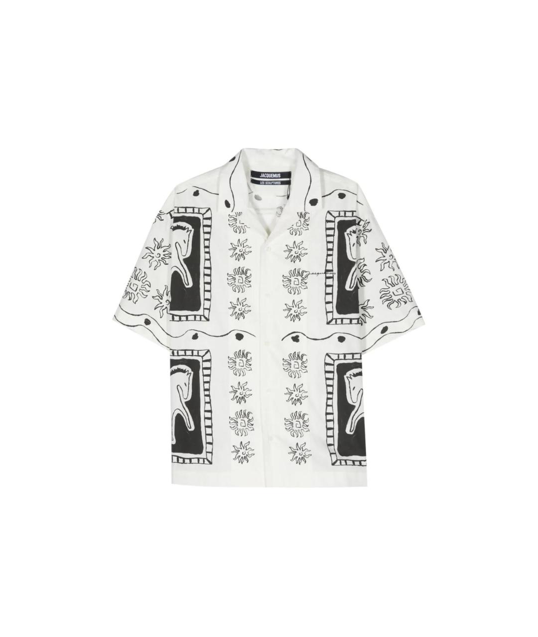 JACQUEMUS Мульти хлопковая кэжуал рубашка, фото 1