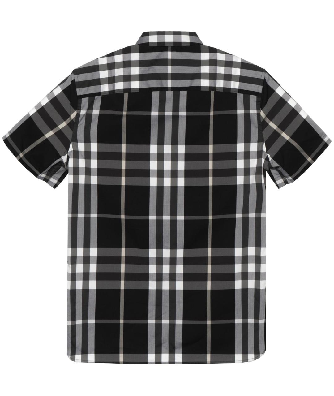 BURBERRY Черная хлопковая кэжуал рубашка, фото 2