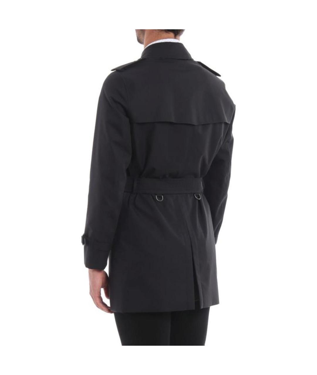 BURBERRY Черный тренч / плащ, фото 5