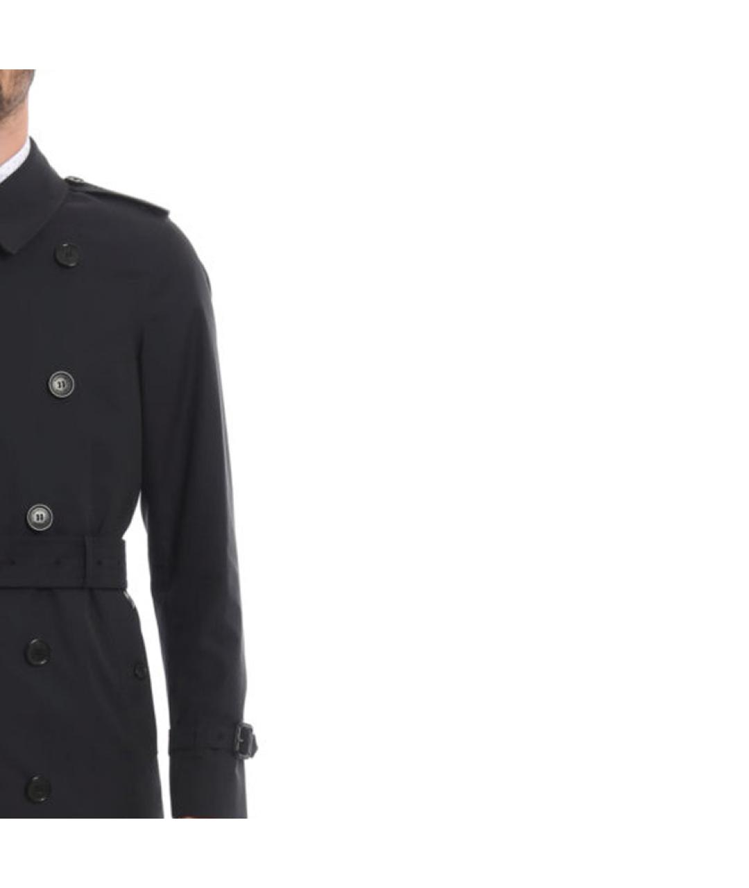 BURBERRY Черный тренч / плащ, фото 6