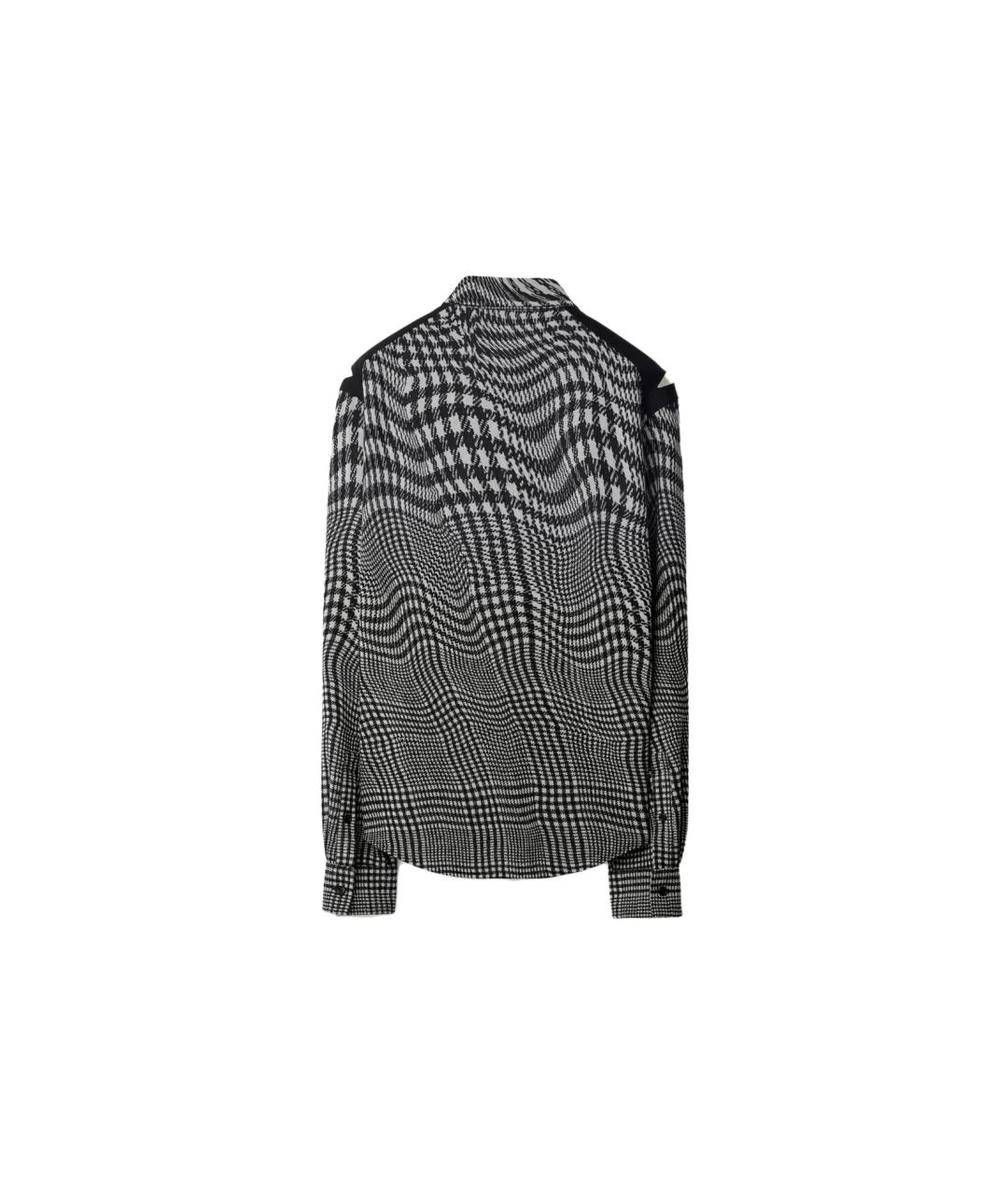 BURBERRY Мульти шерстяная кэжуал рубашка, фото 2