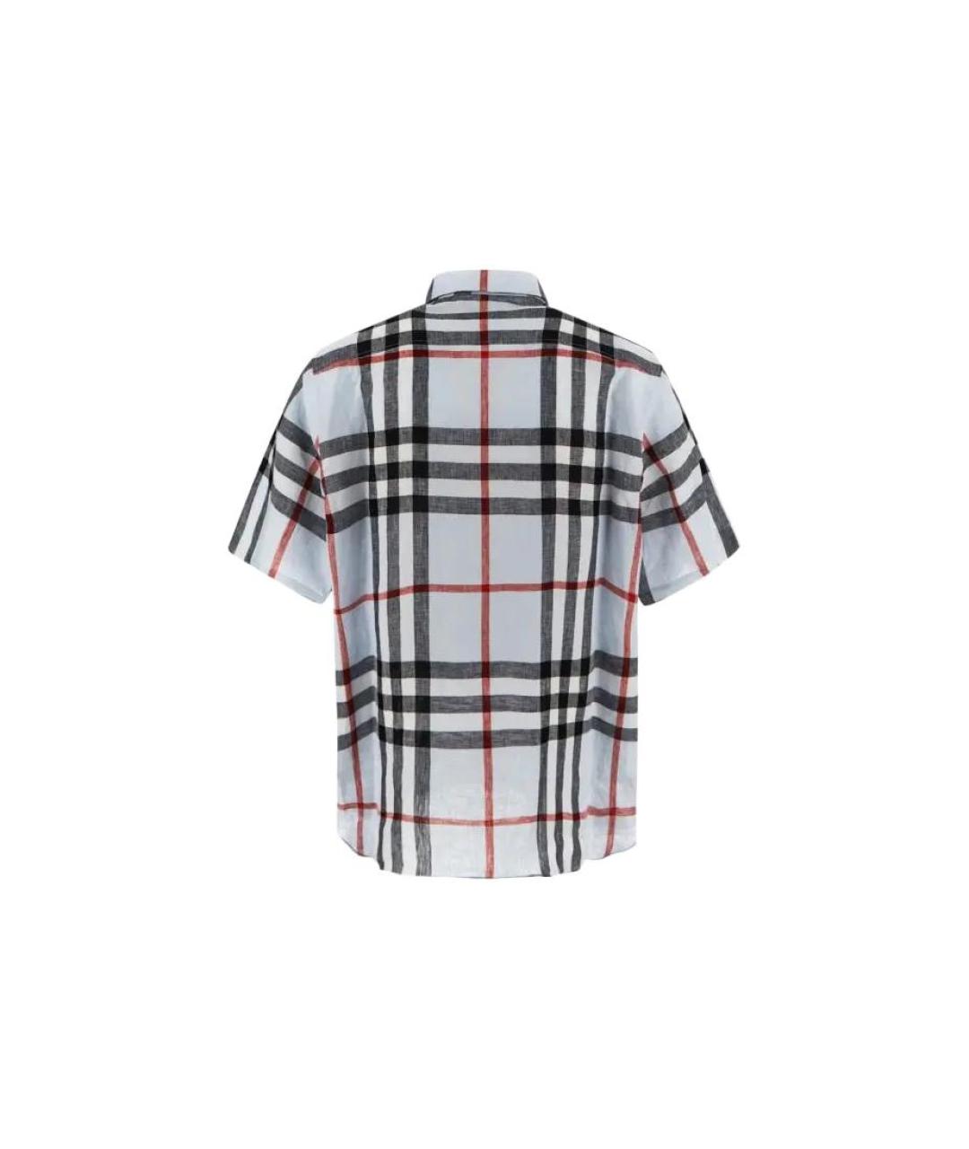 BURBERRY Мульти хлопковая кэжуал рубашка, фото 2