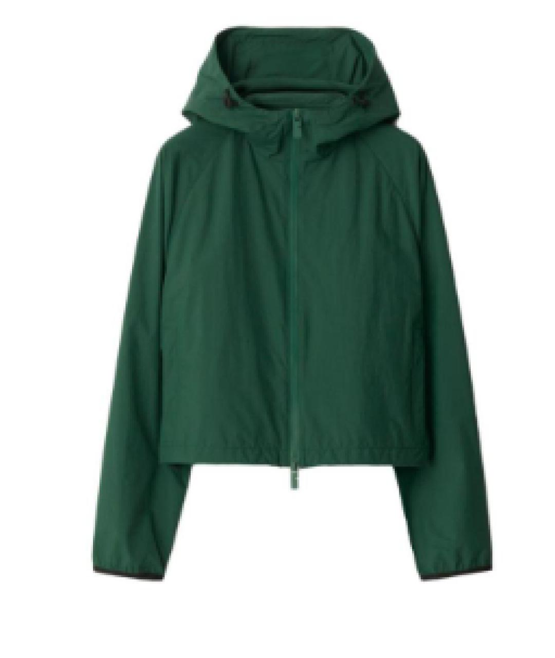 BURBERRY Зеленая куртка, фото 1