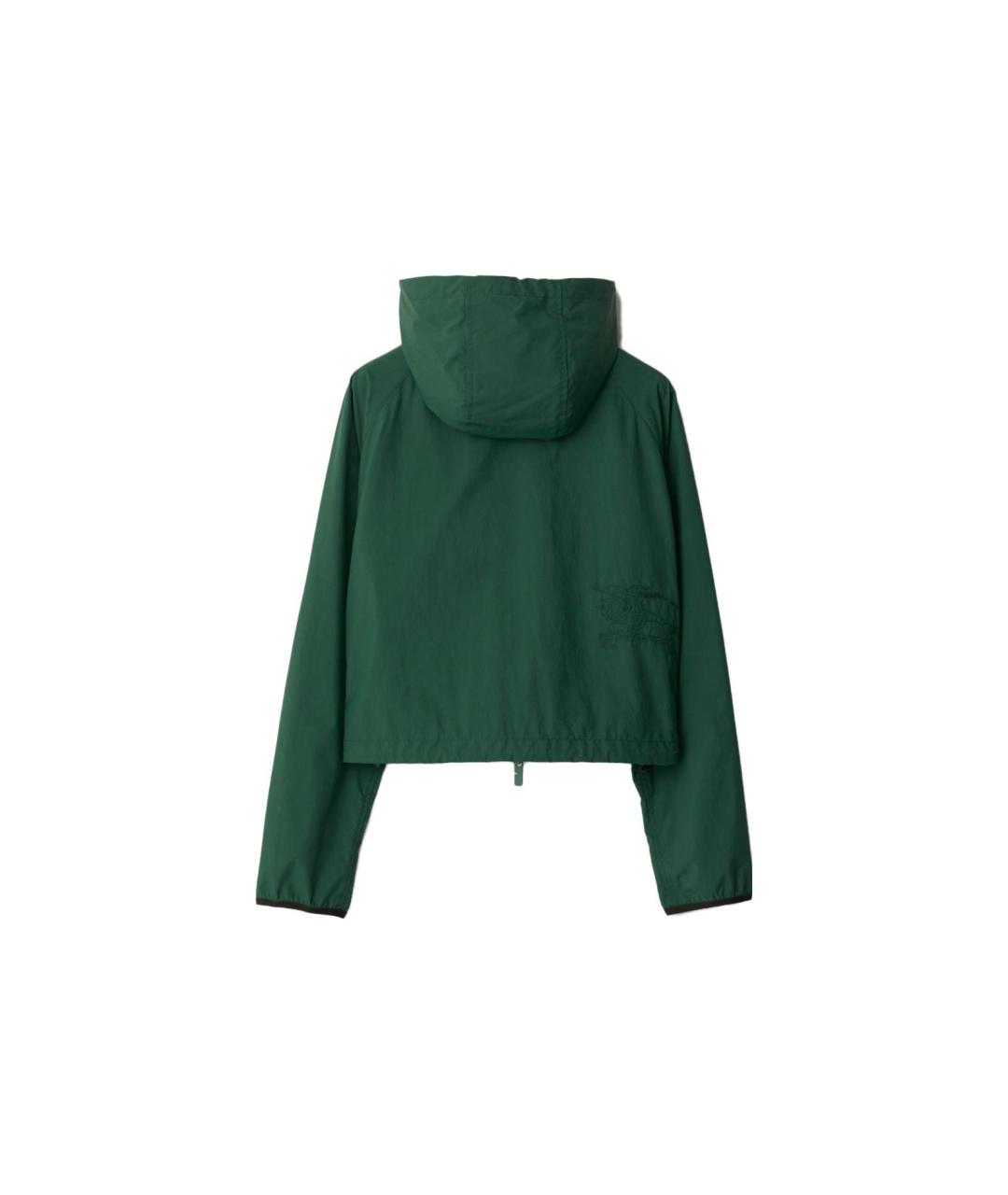 BURBERRY Зеленая куртка, фото 2