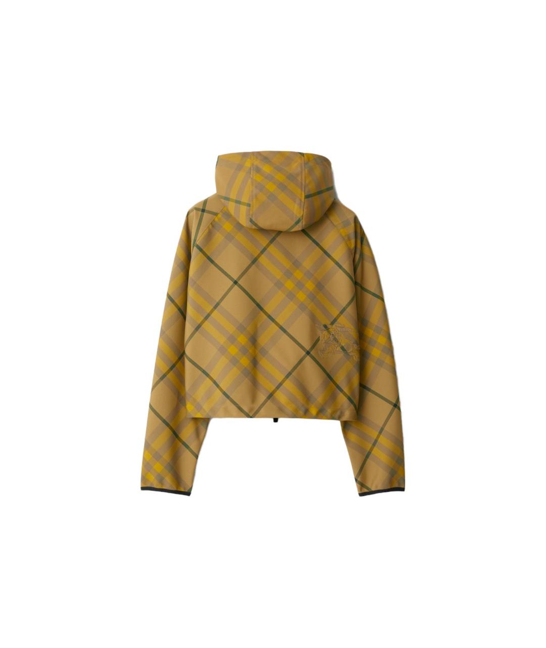 BURBERRY Желтая куртка, фото 2