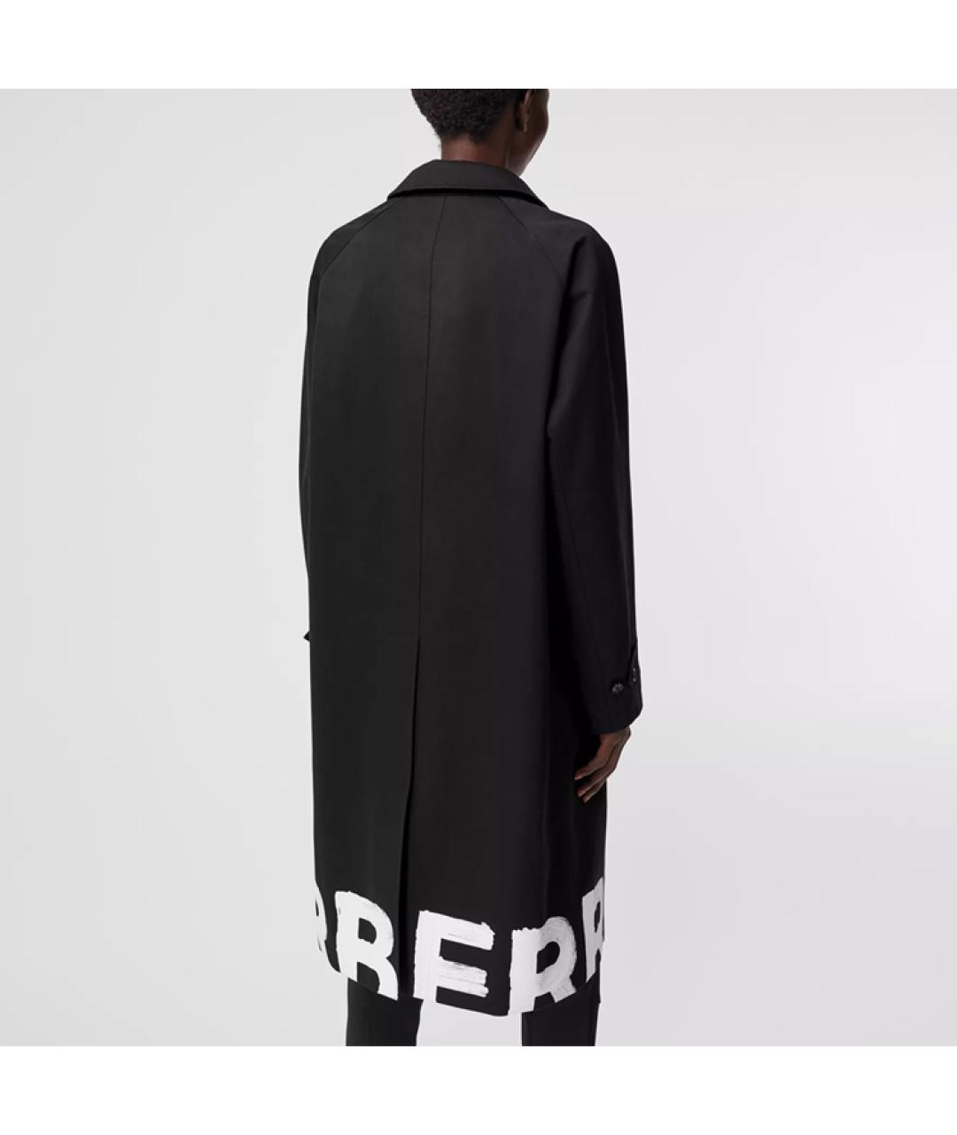 BURBERRY Черное пальто, фото 4