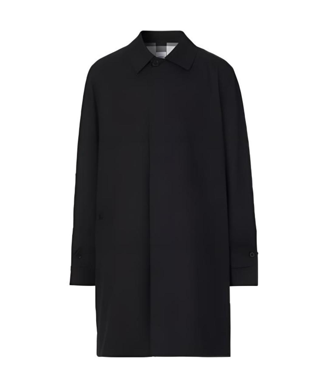 BURBERRY Черный тренч / плащ, фото 1