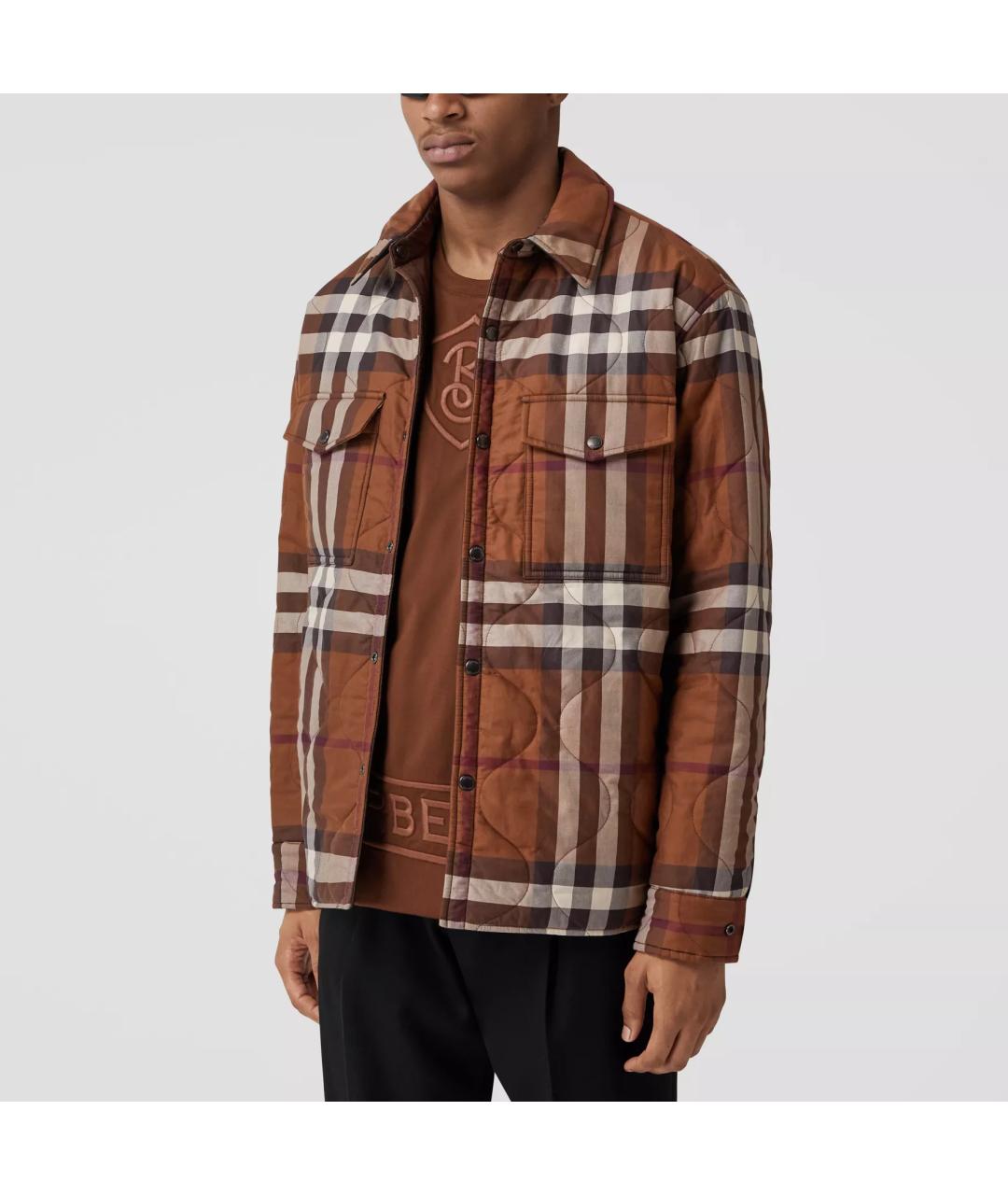 BURBERRY Коричневая куртка, фото 6