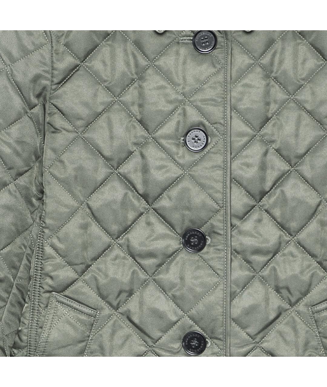 BURBERRY Зеленая куртка, фото 3