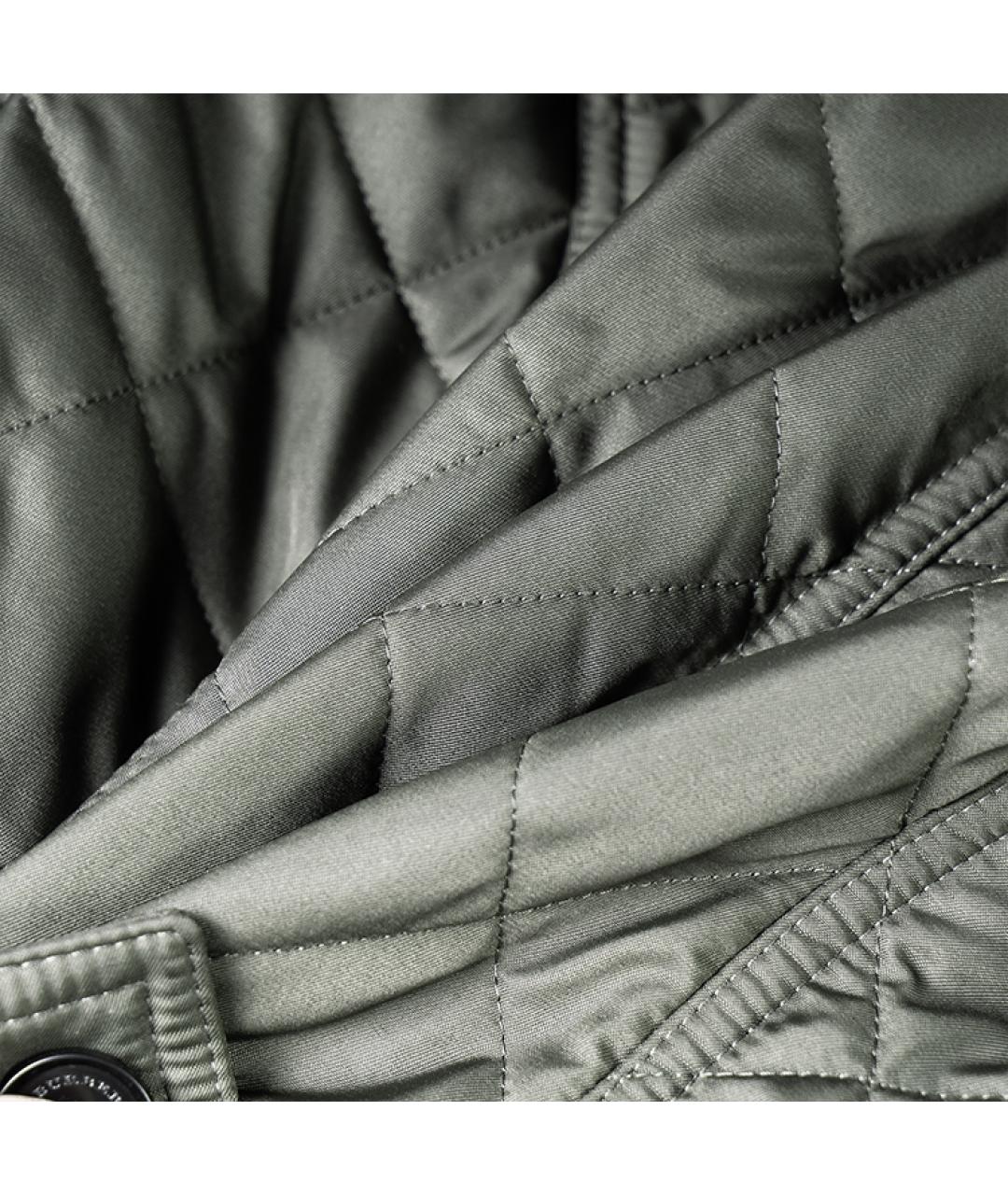 BURBERRY Зеленая куртка, фото 4