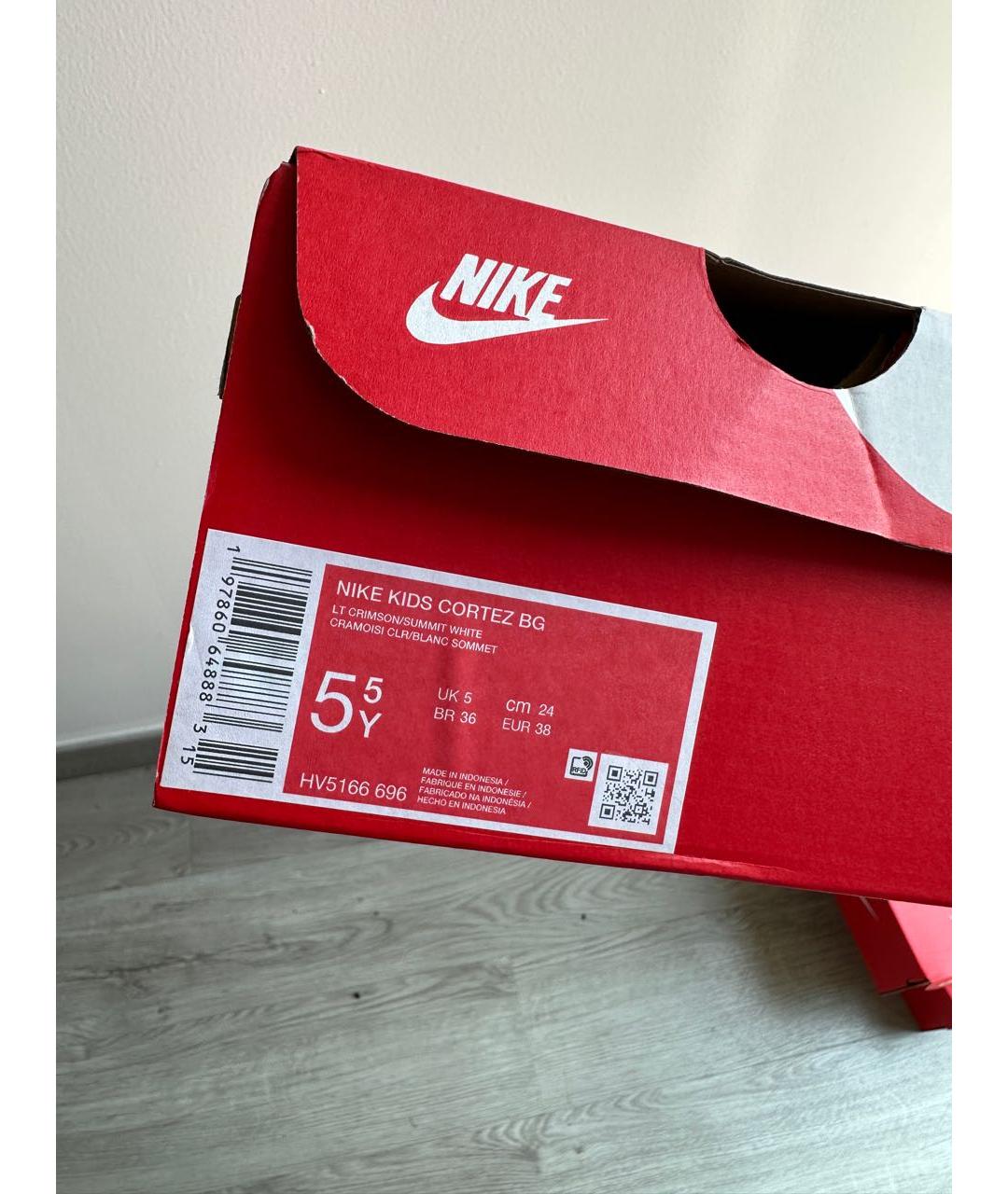 NIKE Красные кроссовки, фото 8