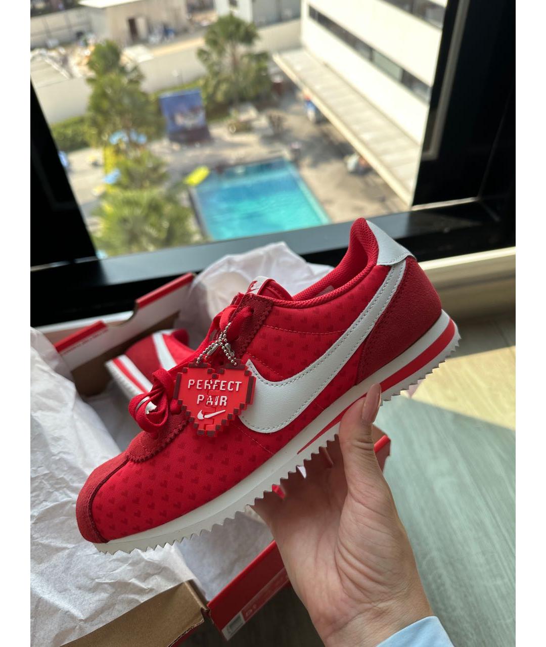 NIKE Красные кроссовки, фото 6