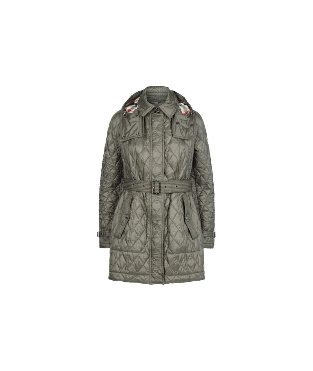 BURBERRY Зеленый тренч/плащ, фото 1