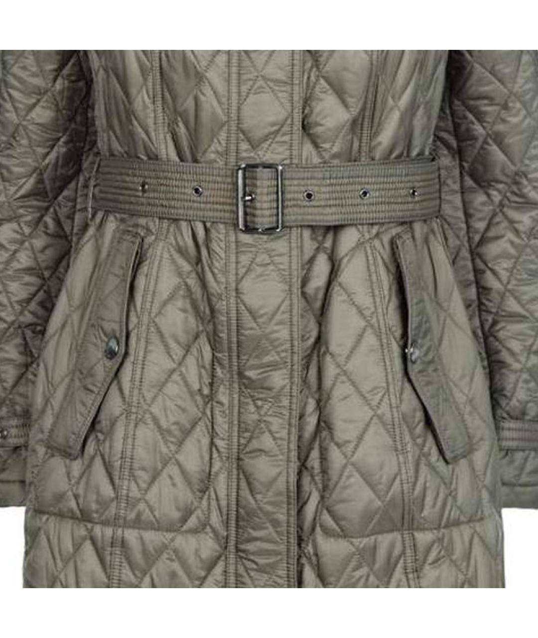 BURBERRY Зеленый тренч/плащ, фото 6