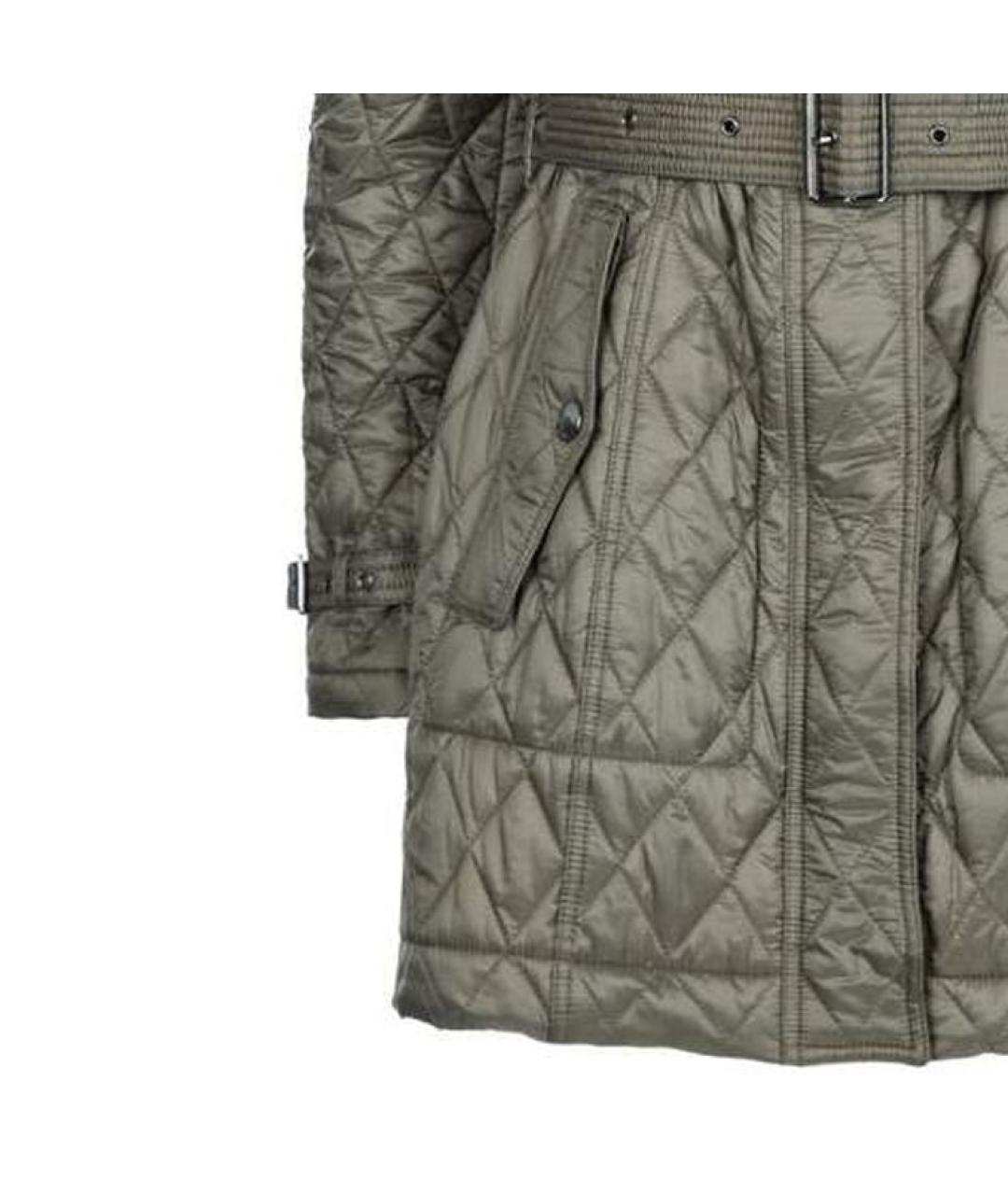 BURBERRY Зеленый тренч/плащ, фото 4