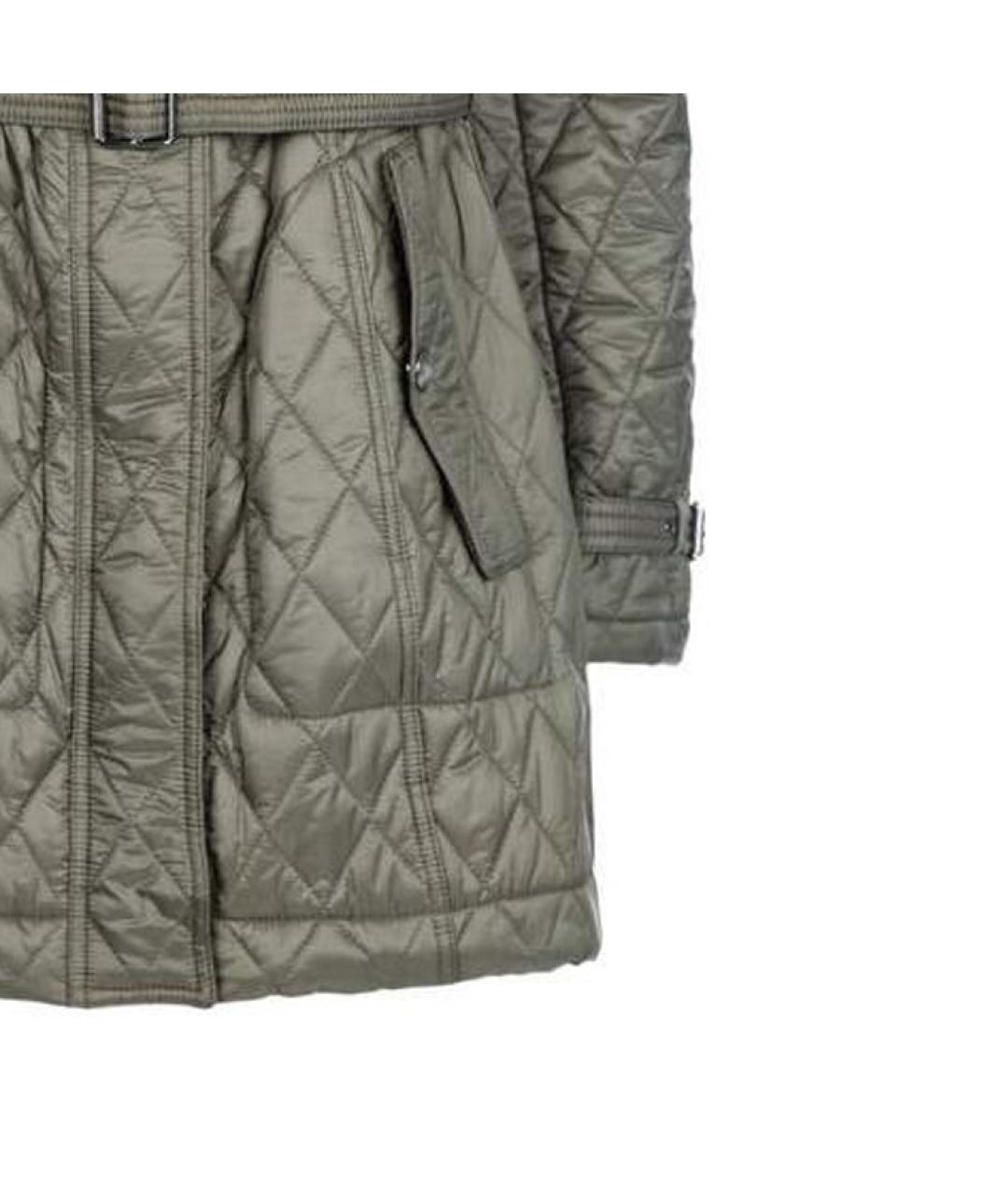 BURBERRY Зеленый тренч/плащ, фото 5