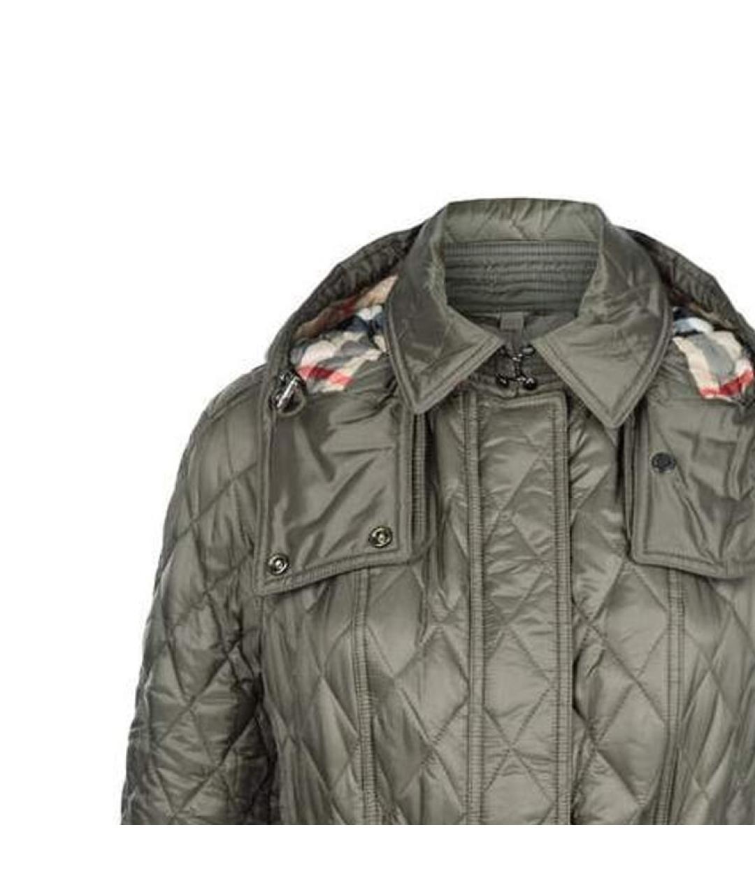 BURBERRY Зеленый тренч/плащ, фото 2