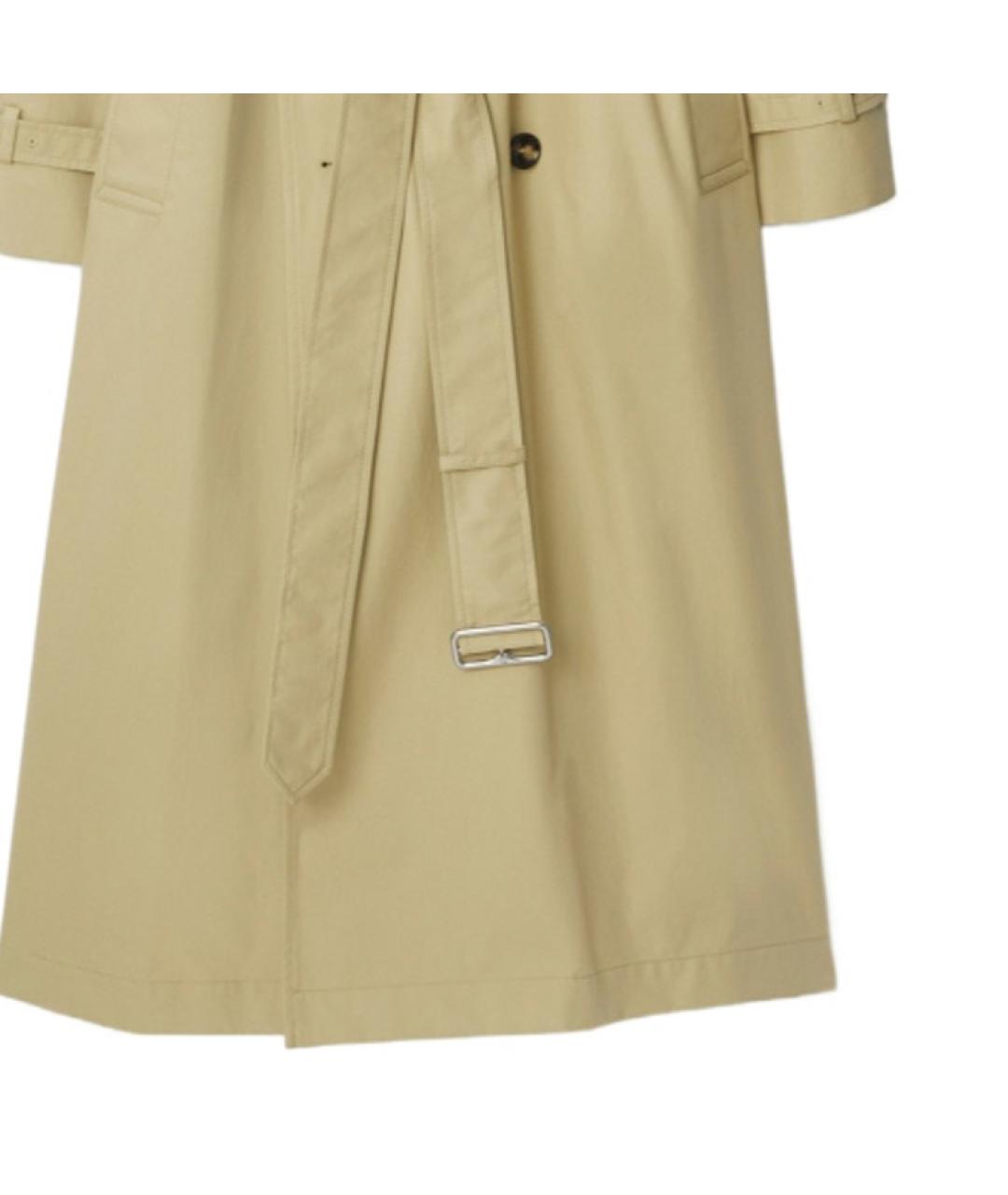 BURBERRY Бежевый тренч / плащ, фото 4
