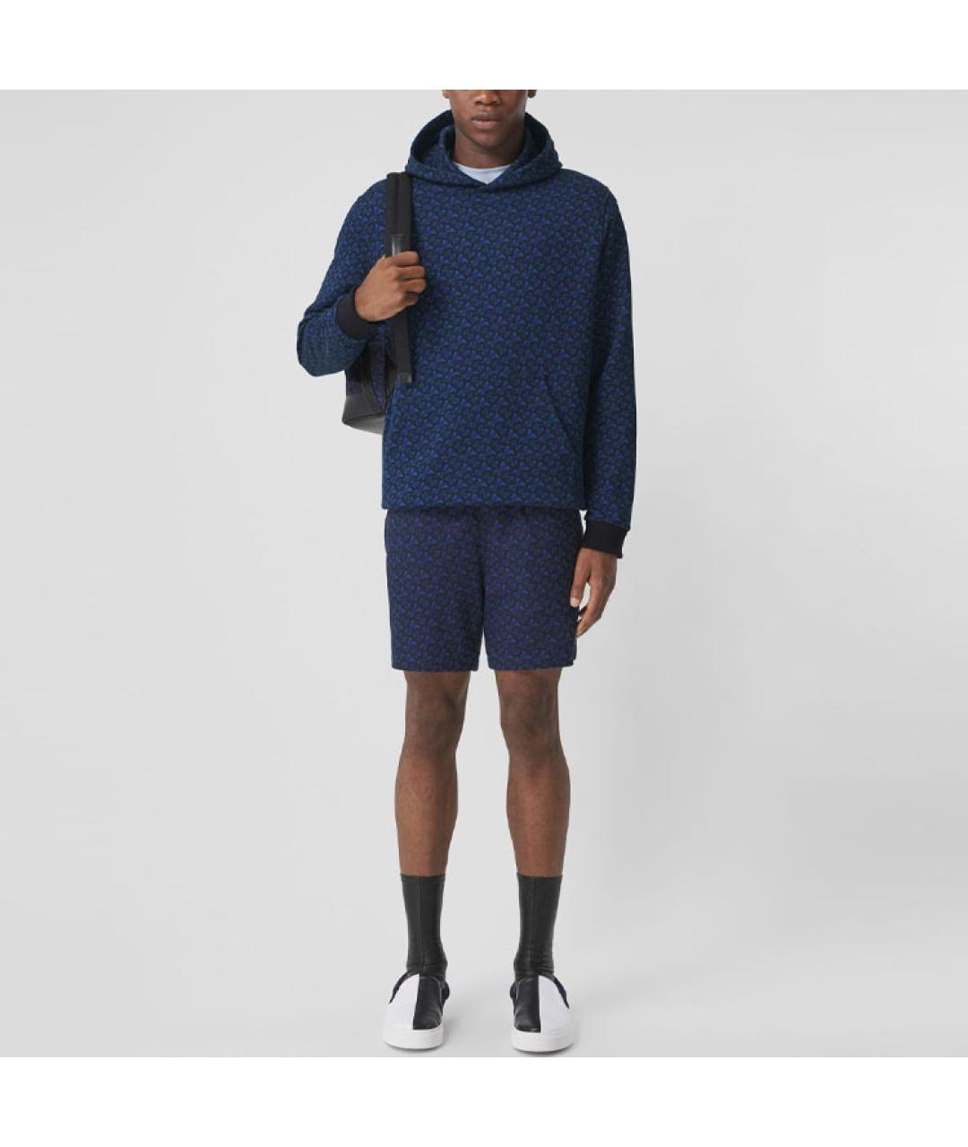 BURBERRY Синяя кэжуал рубашка, фото 4