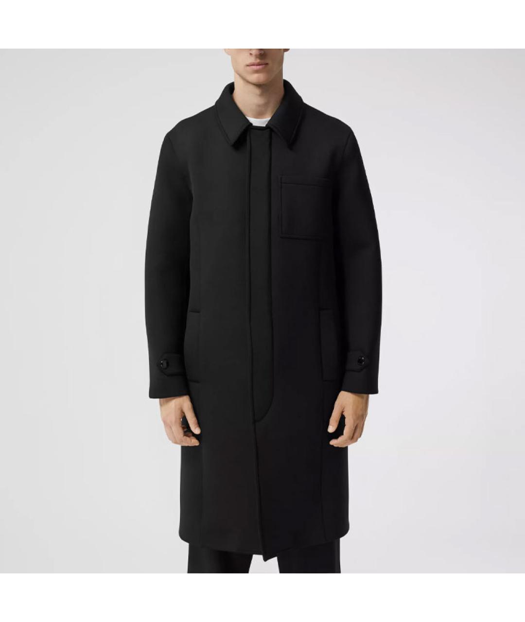BURBERRY Черный тренч / плащ, фото 2