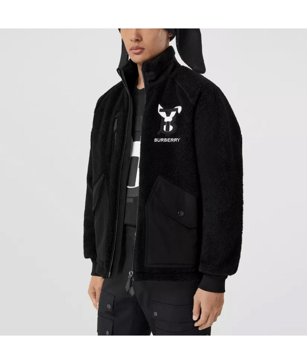 BURBERRY Черный пуховик, фото 6