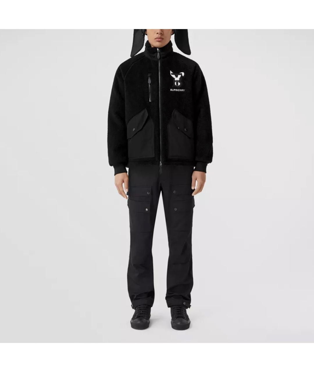 BURBERRY Черный пуховик, фото 3