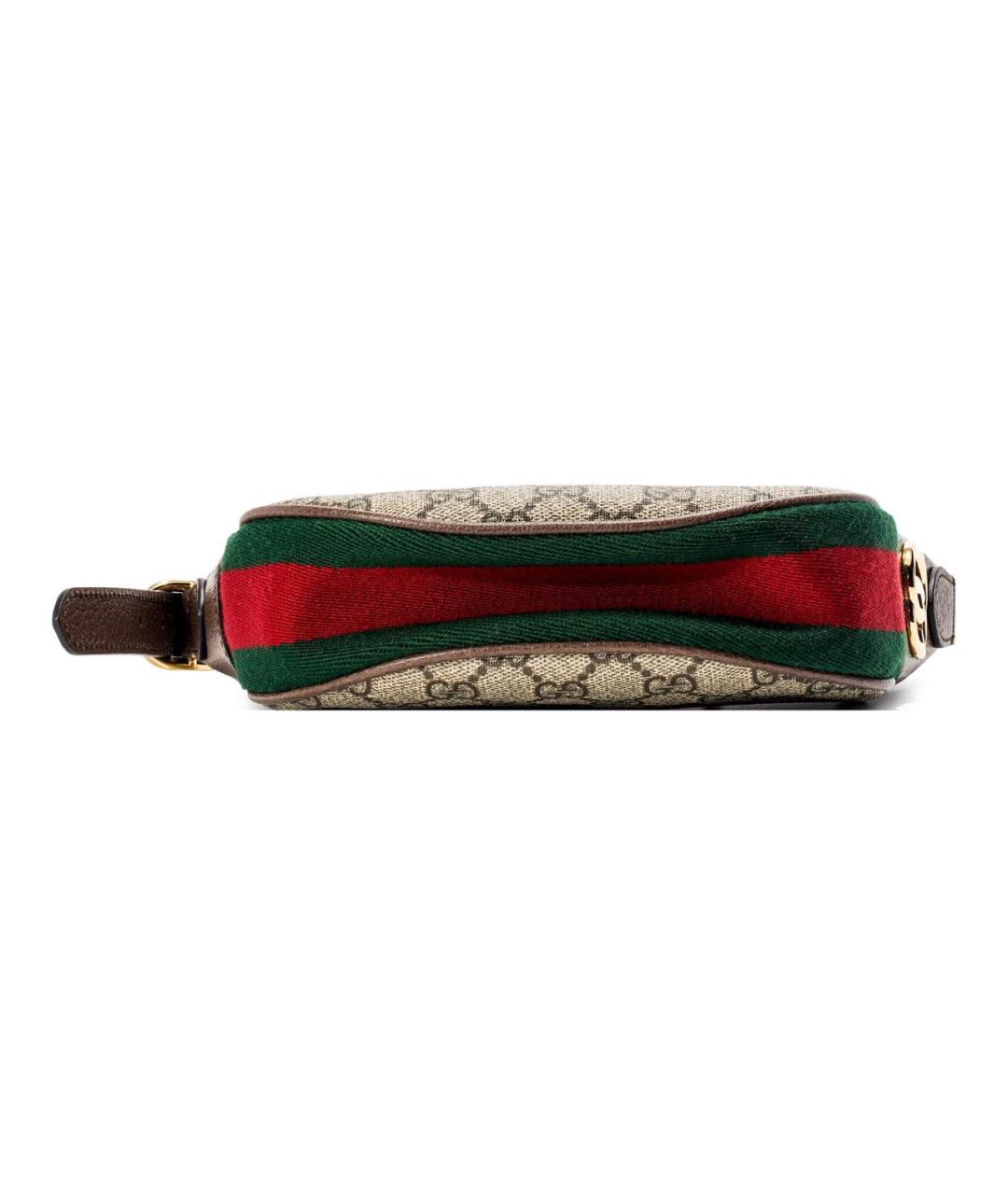 GUCCI Бежевая сумка с короткими ручками, фото 3