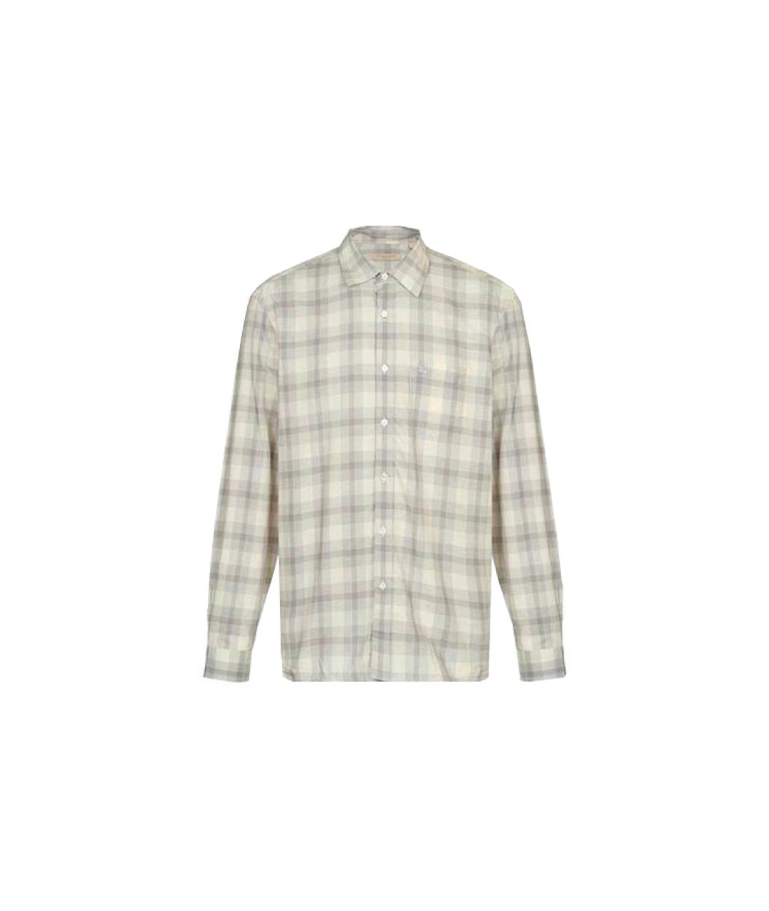 BURBERRY Мульти хлопковая кэжуал рубашка, фото 1