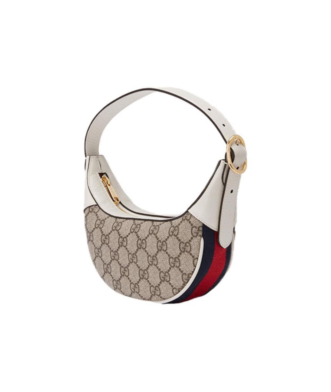 GUCCI Бежевая сумка с короткими ручками, фото 6
