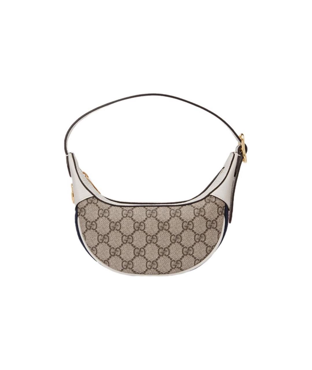 GUCCI Бежевая сумка с короткими ручками, фото 3