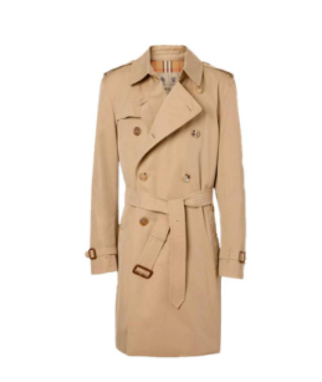 BURBERRY Бежевый тренч / плащ, фото 1