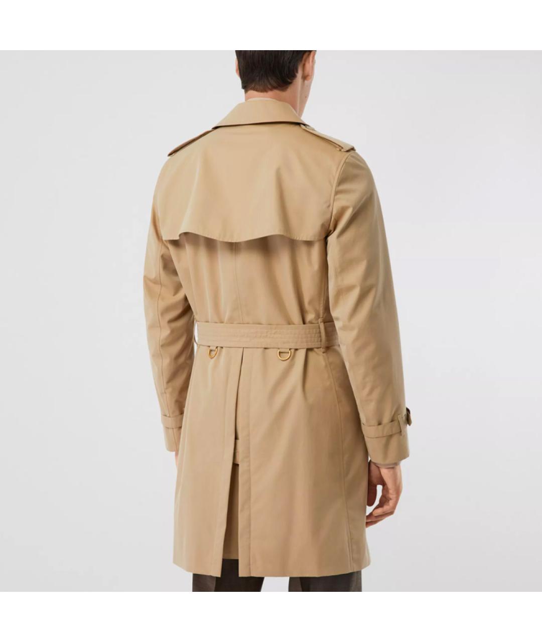BURBERRY Бежевый тренч / плащ, фото 4