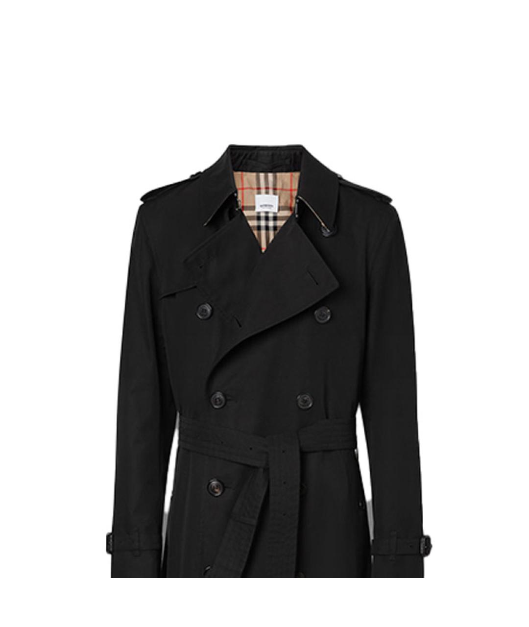 BURBERRY Черный тренч / плащ, фото 5