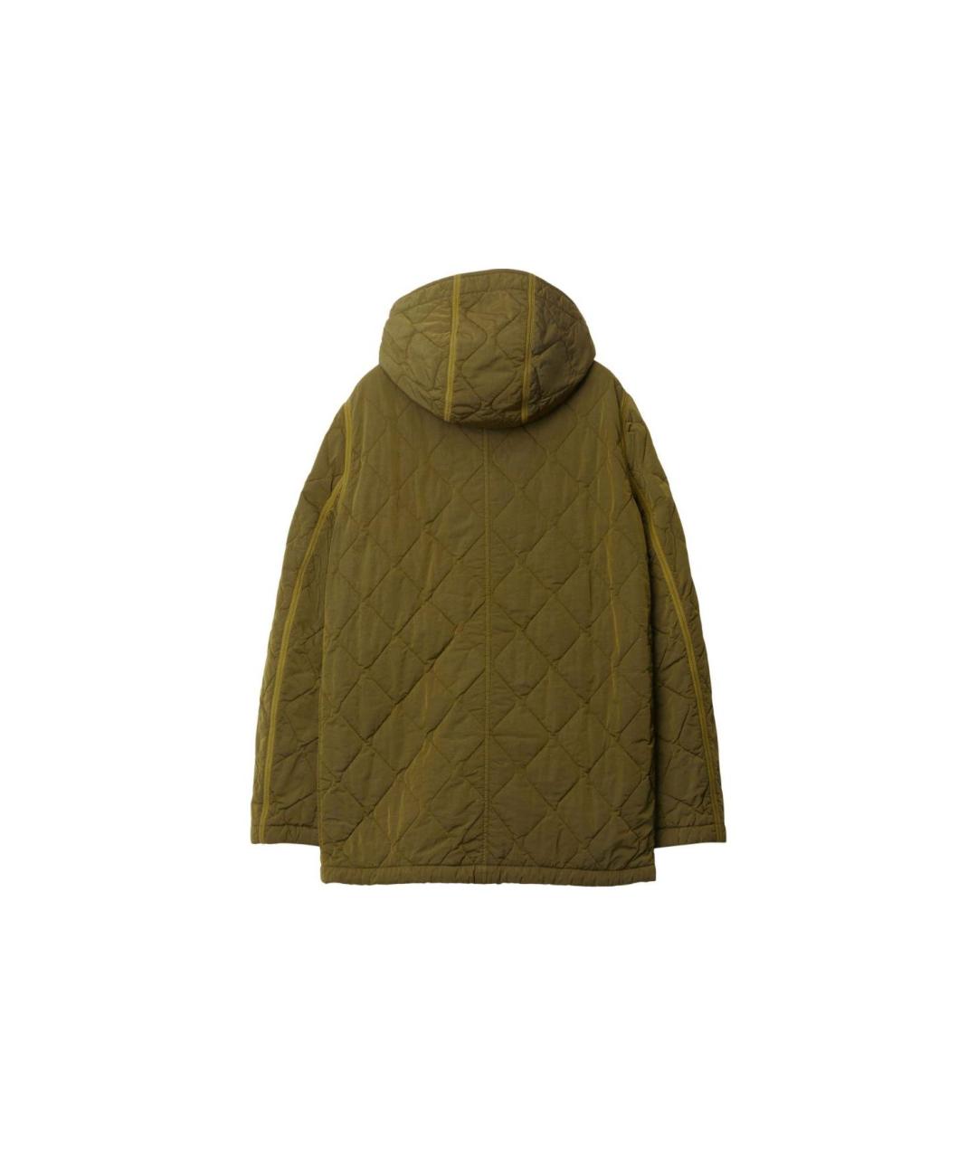 BURBERRY Хаки куртка, фото 2