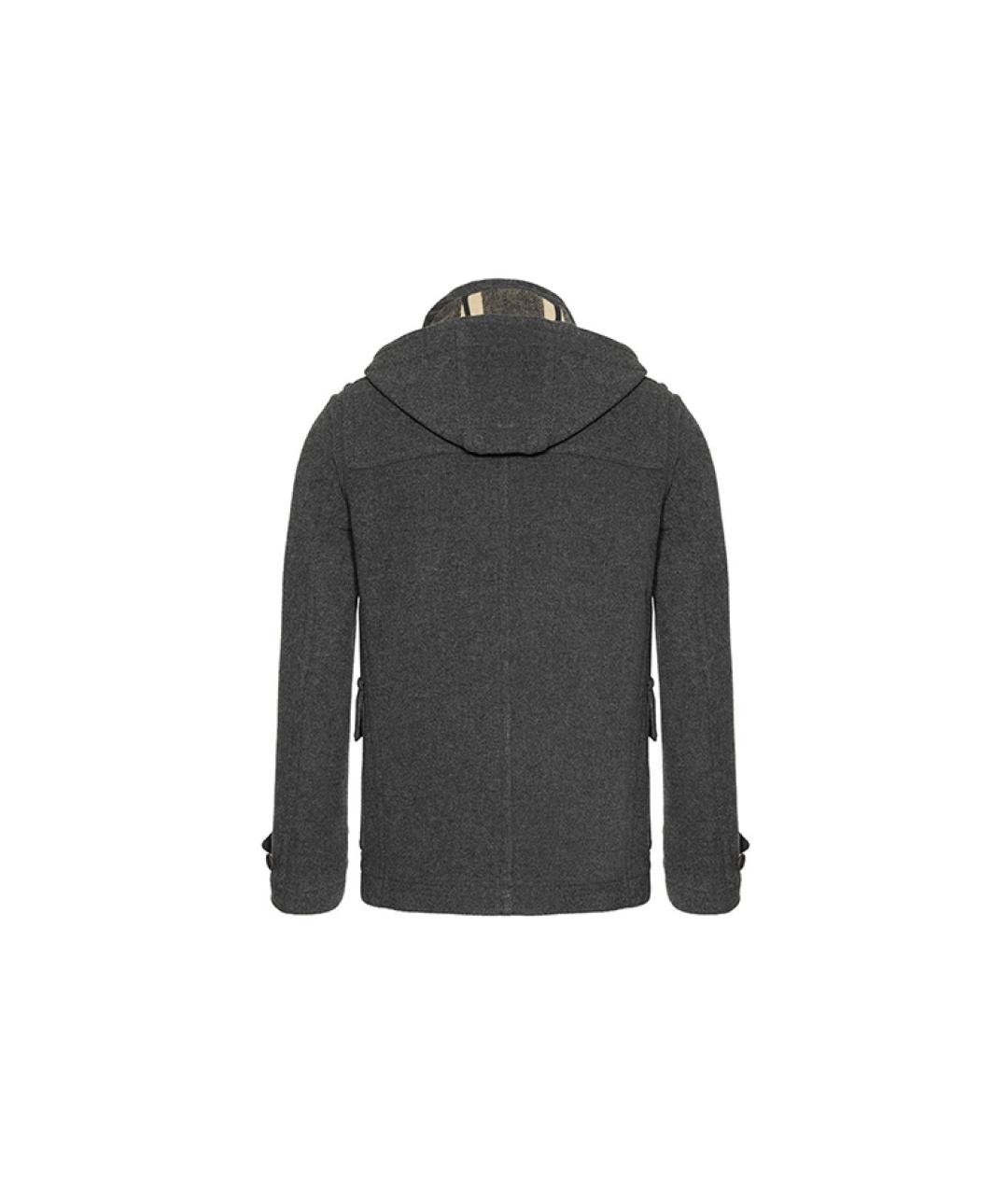 BURBERRY Серое пальто, фото 2