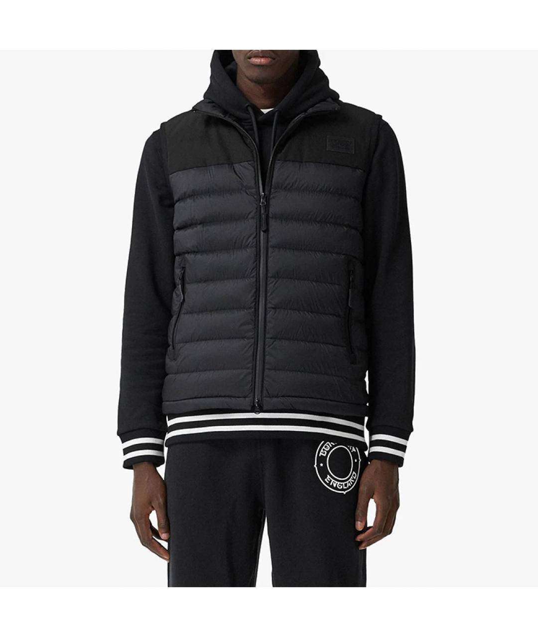 BURBERRY Черный жилет, фото 5