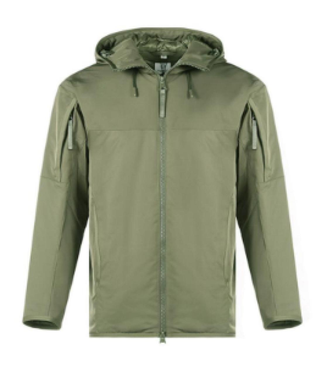 BURBERRY Зеленый пуховик, фото 1