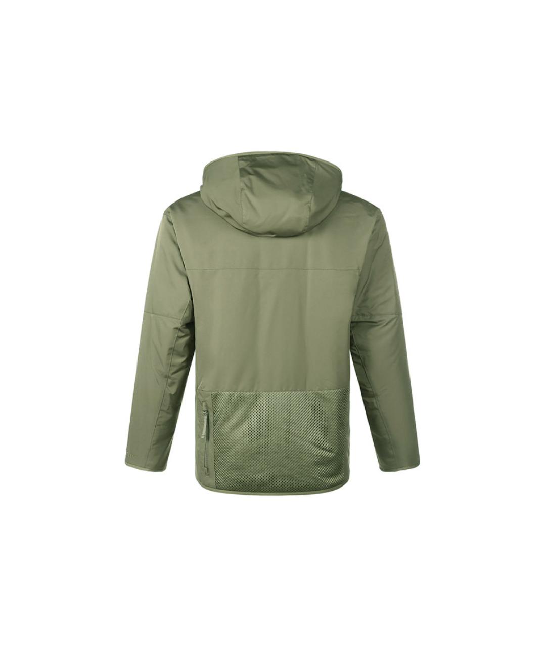 BURBERRY Зеленый пуховик, фото 2