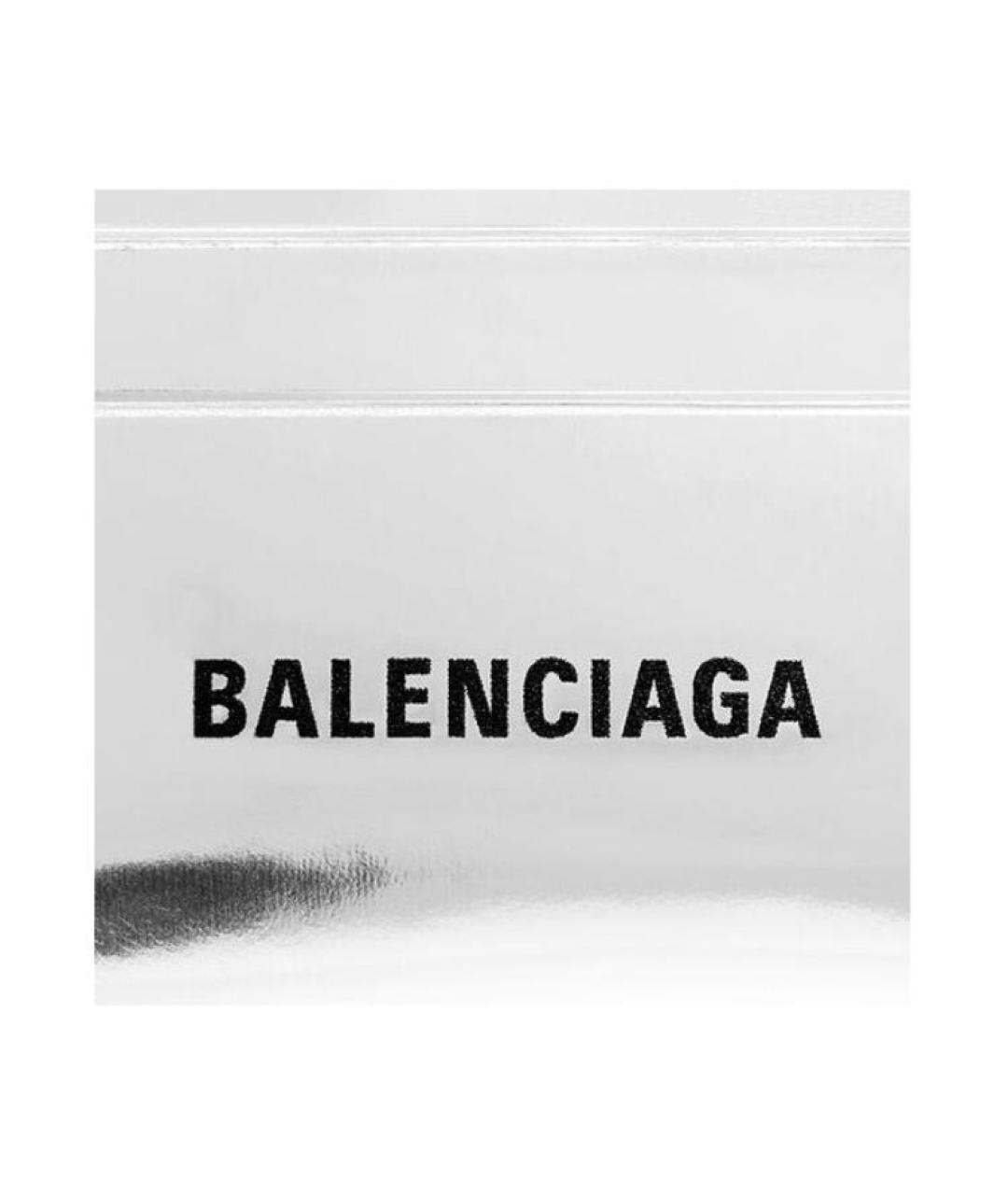 BALENCIAGA Серебрянный кардхолдер, фото 3