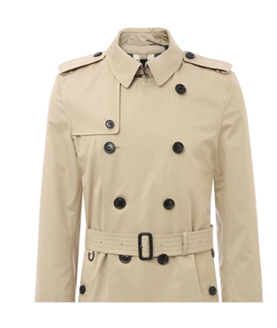 BURBERRY Бежевый тренч / плащ, фото 5