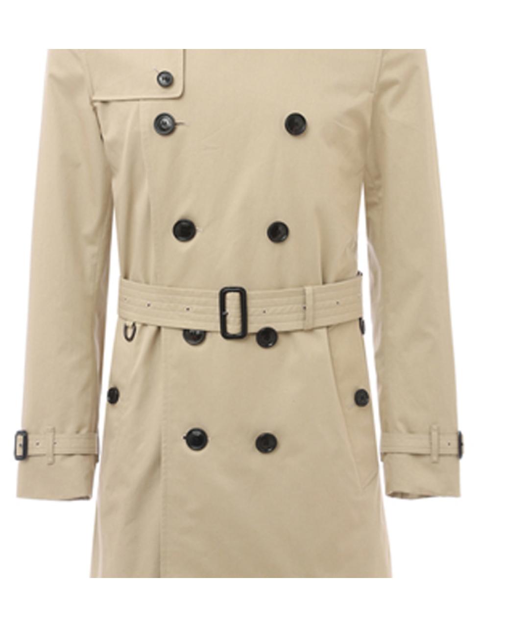 BURBERRY Бежевый тренч / плащ, фото 6