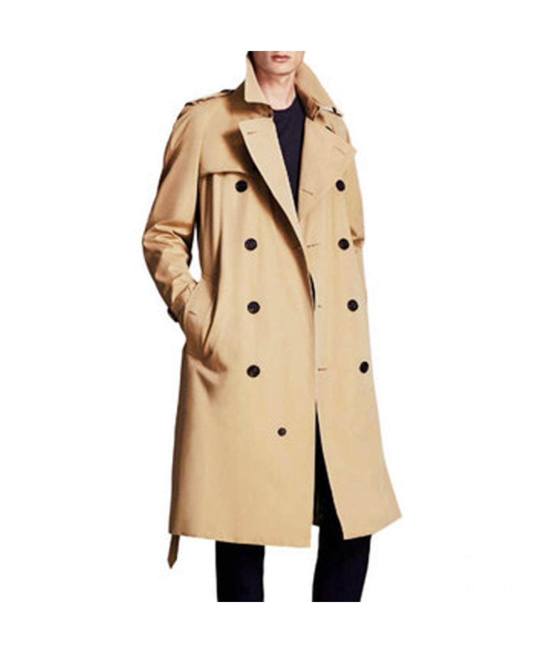 BURBERRY Бежевый тренч / плащ, фото 3